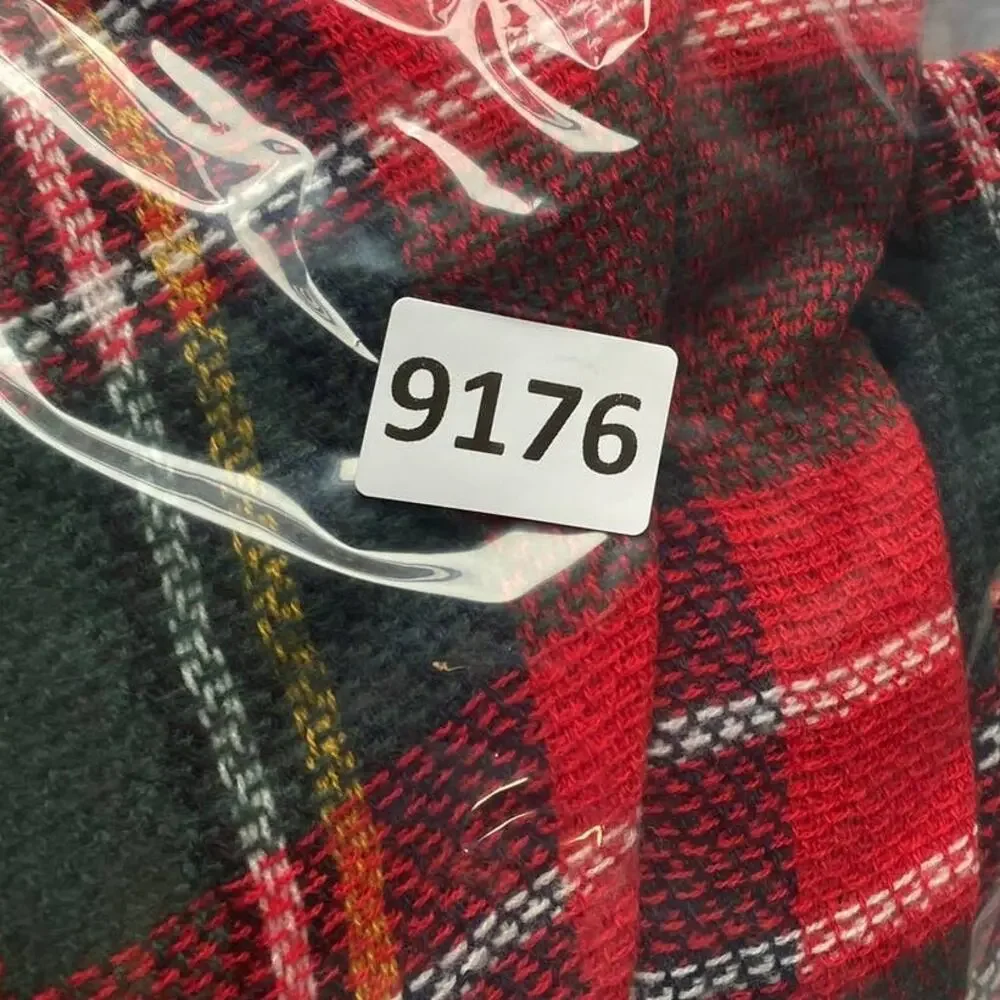 Red Green Blanket Scarf 54